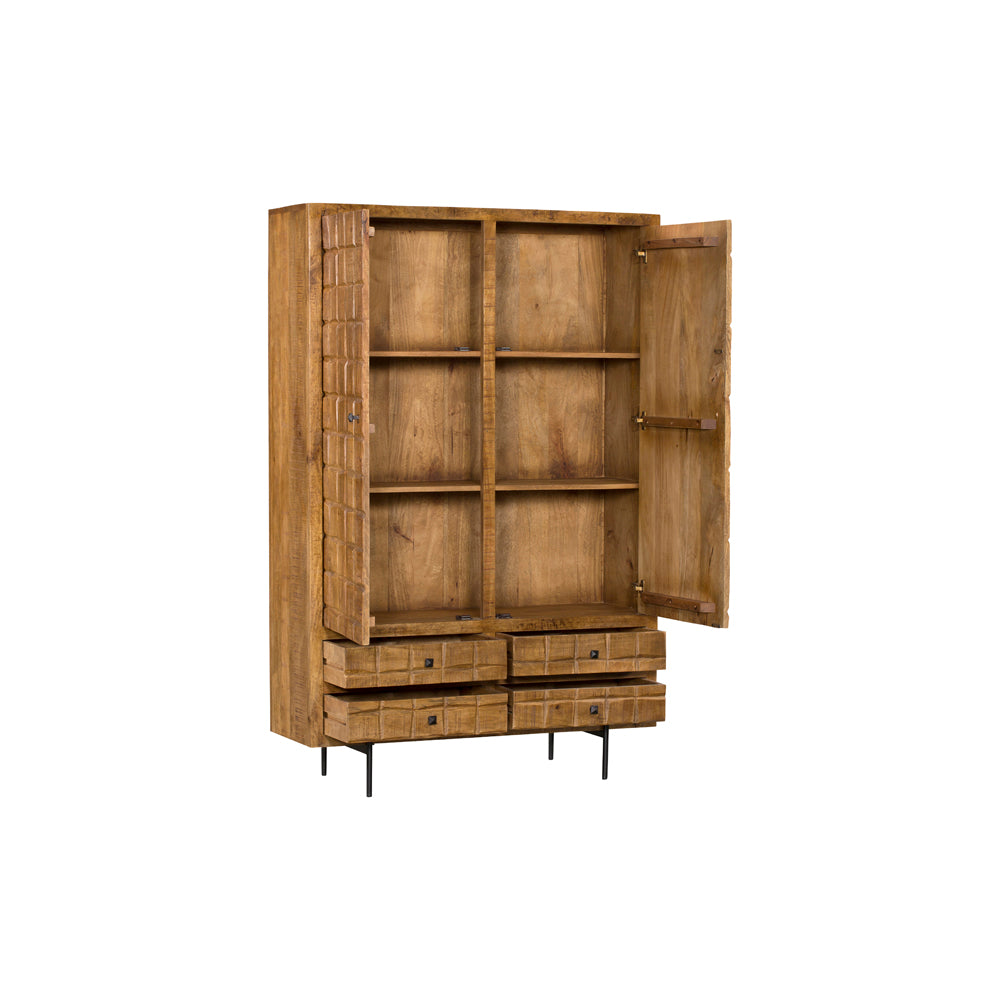 Cabinet Brandy | 2 doors 4 drawers