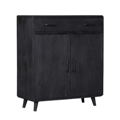 Cabinet Omaha Black | 100 cm