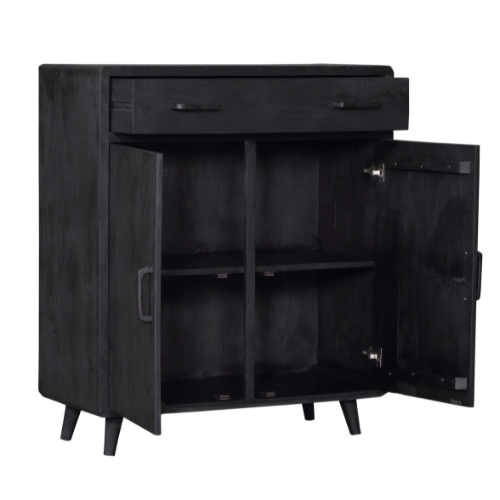 Cabinet Omaha Black | 100 cm