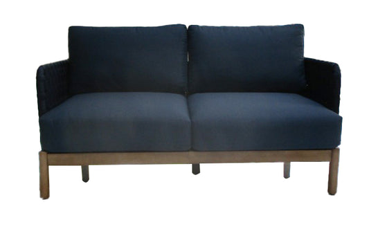 KOLBE 2 SEATER SOFA (000314)  -  STEEL NAVY BLUE