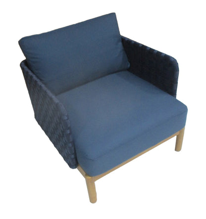 KOLBE ARMCHAIR (000314)  -  STEEL NAVY BLUE