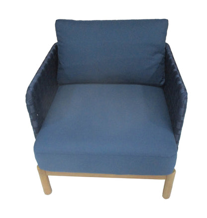 KOLBE ARMCHAIR (000314)  -  STEEL NAVY BLUE