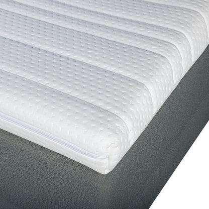 Mörgenn Bouclé Boxspring Anthracite 140x200