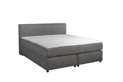 Mörgenn Boxspring Parga - Lederoptik - Komplettset - 140x200