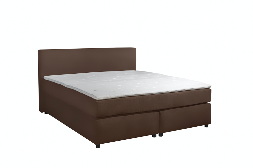 Mörgenn Boxspring Parga - Lederoptik - Komplettset - 140x200