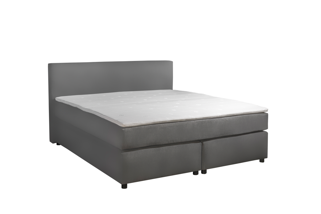 Mörgenn Boxspring Parga - Lederlook - Complete set - 140x210