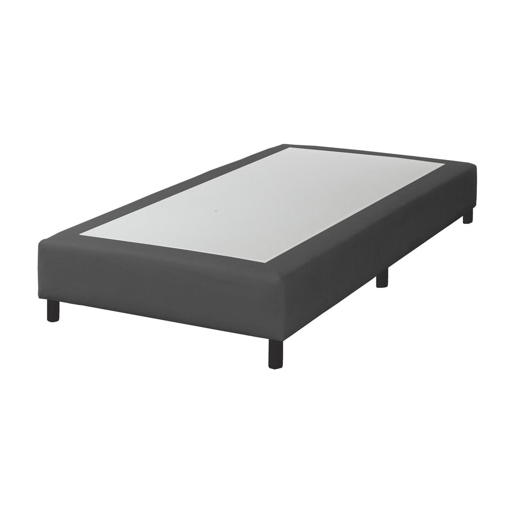 Mörgenn Boxspringbett Bonellfeder Anthrazit 100x200