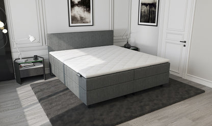 Mörgenn Opberg Boxspring Antraciet 140x210