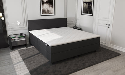 Mörgenn Opberg Boxspring Zwart 160x210