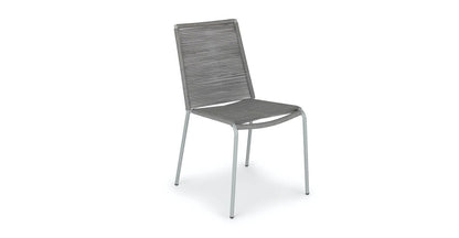 NOVARA STACKABLE SIDECHAIR 12053  -  STEEL LIGHT GREY 17-5102 TPG (12053)