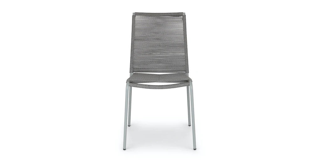 NOVARA STACKABLE SIDECHAIR 12053  -  STEEL LIGHT GREY 17-5102 TPG (12053)