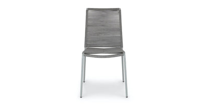 NOVARA STACKABLE SIDECHAIR 12053  -  STEEL LIGHT GREY 17-5102 TPG (12053)