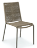 NOVARA STACKABLE SIDECHAIR 12053  -  STEEL OLIVE