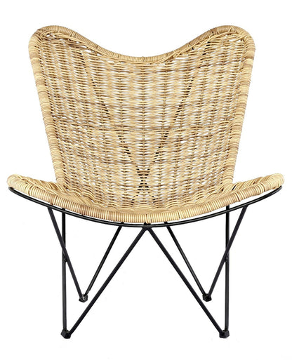 OSIRE LOUNGE CHAIR  -  STEEL LIGHT YELLOW