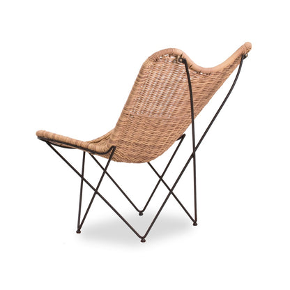 OSIRE LOUNGE CHAIR  -  STEEL LIGHT YELLOW