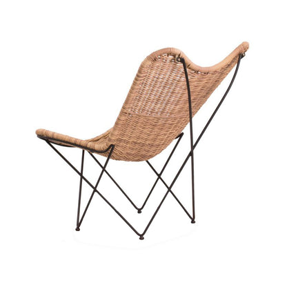 OSIRE LOUNGE CHAIR  -  STEEL LIGHT YELLOW