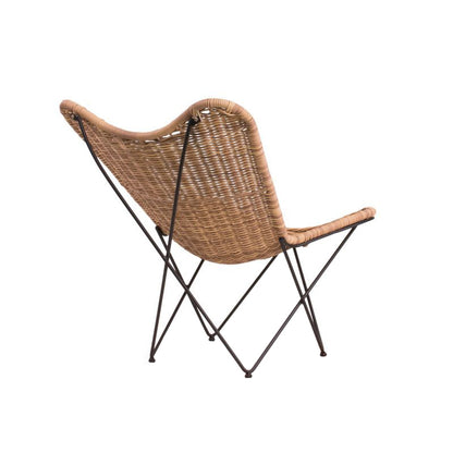 OSIRE LOUNGE CHAIR  -  STEEL LIGHT YELLOW