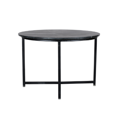 Coffee table Collin | Black marble 75 cm