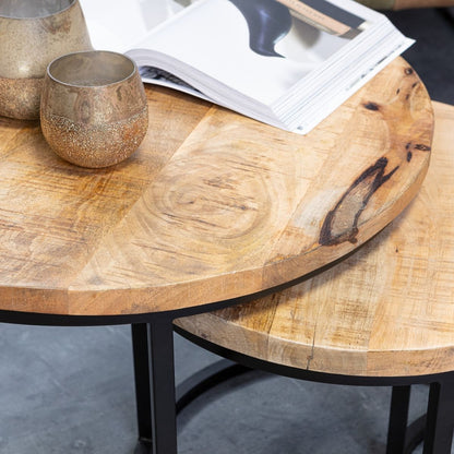 Coffee table Denver | Set of 3 | round