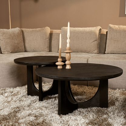 Coffee table Guus | Black | 60 cm