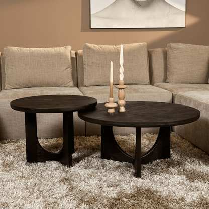 Coffee table Guus | Black | 60 cm