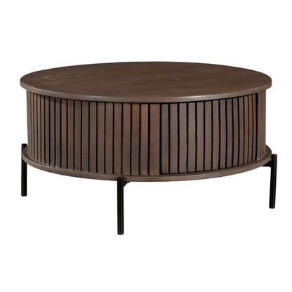 Coffee table Madison Walnut | round