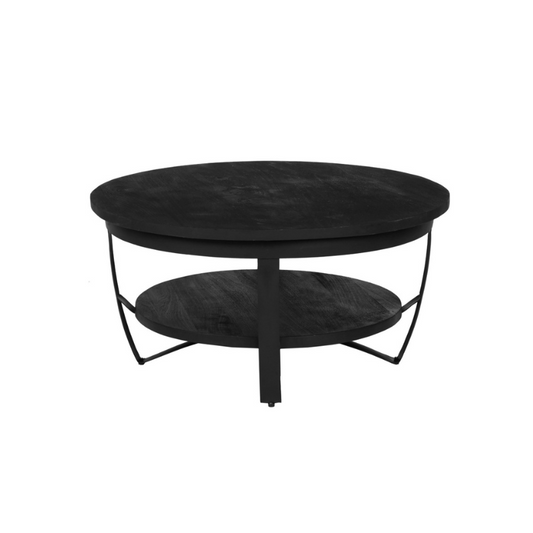 Salontafel Paras Black | 70 cm Bakker Living