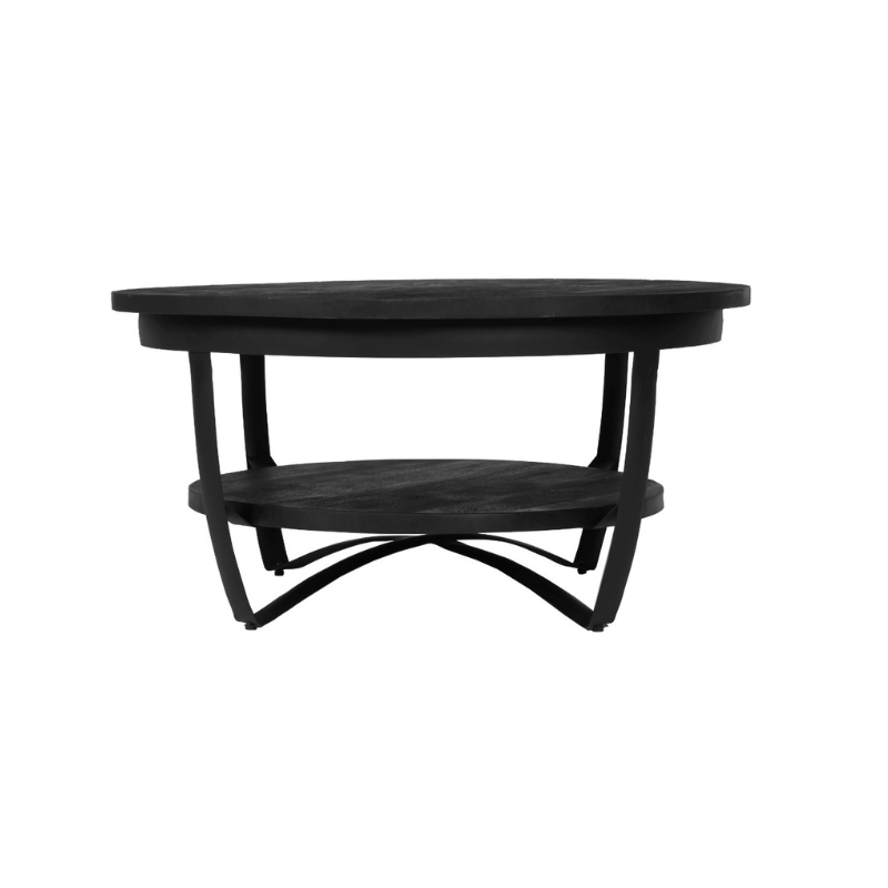 Salontafel Paras Black | 70 cm Bakker Living