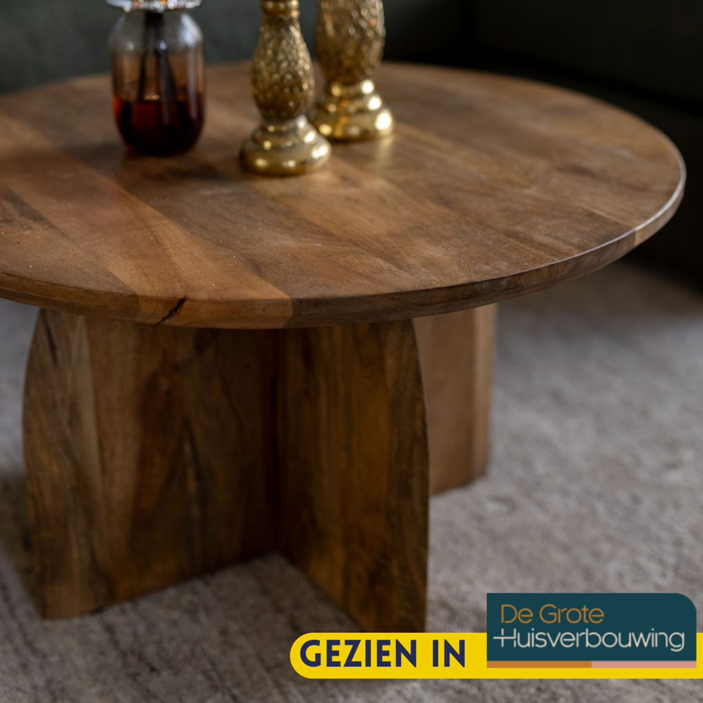 Salontafel Tense | 70 cm | Rond Bakker Living