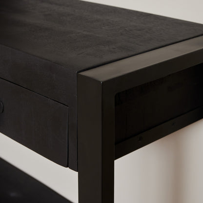 Side table Boaz Black | 150 cm