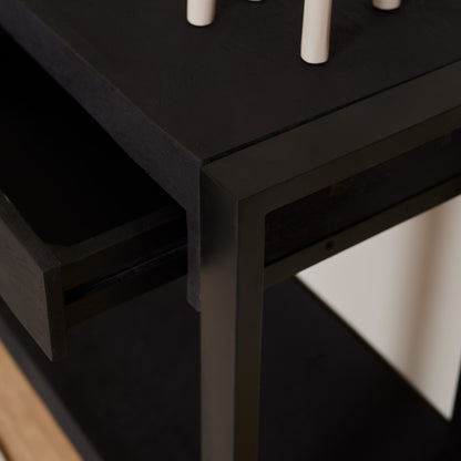 Sidetable Boaz Black | 180 cm Bakker Living