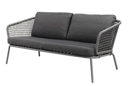 SONORA STACKABLE LOUNGE SET 4PCS  -  ANTHRACITE - DARK GREY