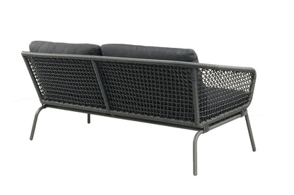 SONORA STACKABLE LOUNGE SET 4PCS  -  ANTHRACITE - DARK GREY