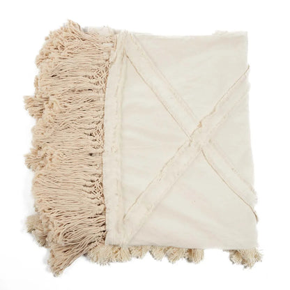 The Berber Bed Throw - Natural