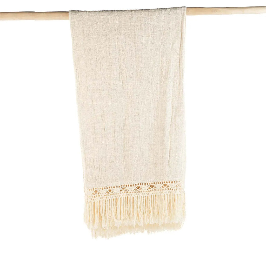 The Gypsy Bed Throw - Natural