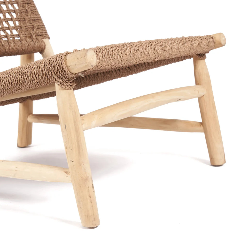 The Island Sisal One Seater - Natural Brown Bazar Bizar