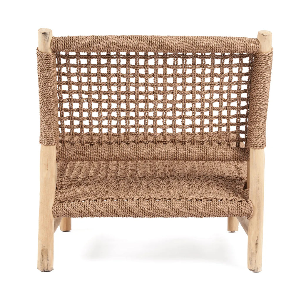 The Island Sisal One Seater - Natural Brown Bazar Bizar