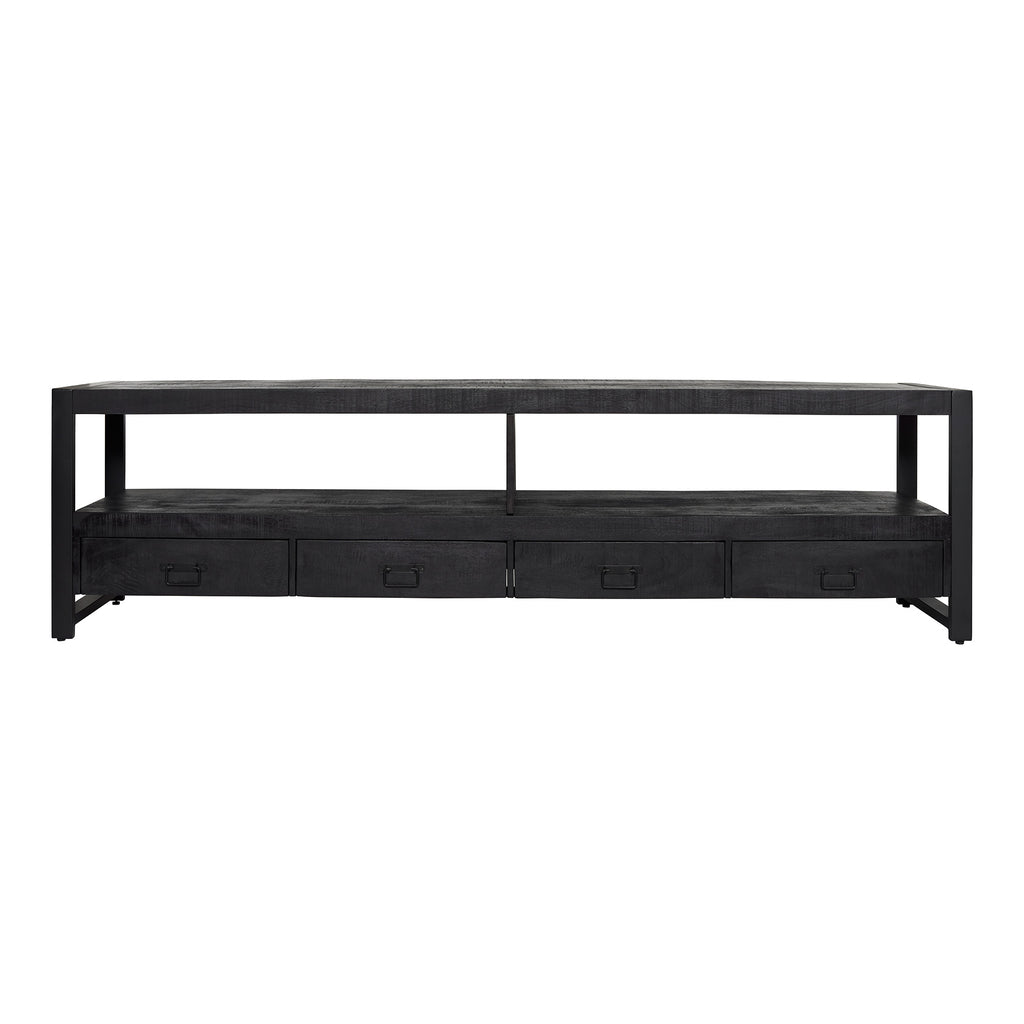 TV furniture Boaz Black | 220 cm