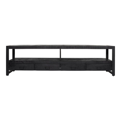 TV furniture Boaz Black | 220 cm