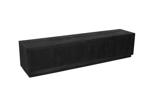 TV-Schrank Brüssel Schwarz | 200 cm