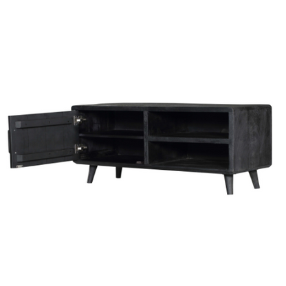 TV-Schrank Omaha Schwarz | 120 cm