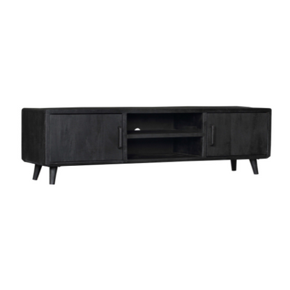 TV-Schrank Omaha Schwarz | 180 cm