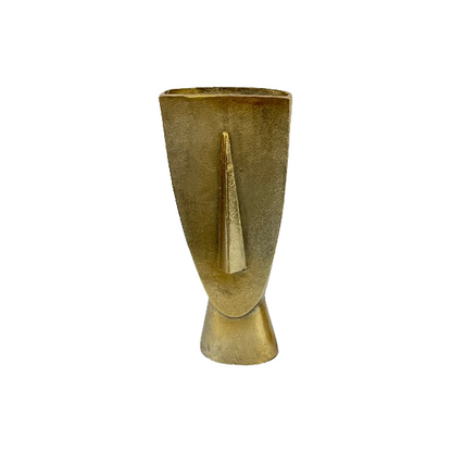 Vase Fin - Antique gold | Large