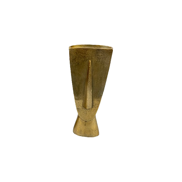 Vase Fin - Antique gold | Small