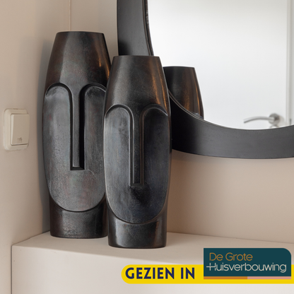 Vaas Liv - Zwart | Large Bakker Living