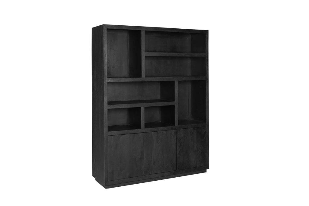 Compartment cabinet Brussels Black XL | 160 cm