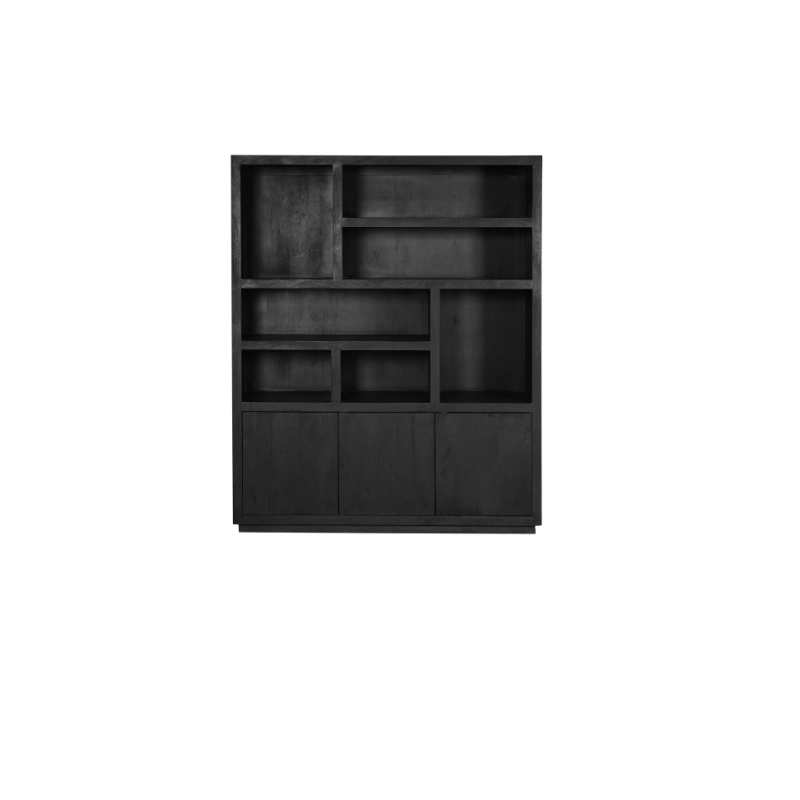 Compartment cabinet Brussels Black XL | 160 cm