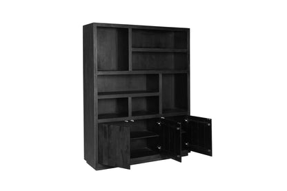 Compartment cabinet Brussels Black XL | 160 cm