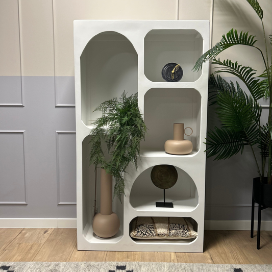 Compartment cupboard Caya | White