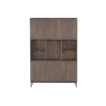 Shelving unit XL Madison Walnut | 135 cm